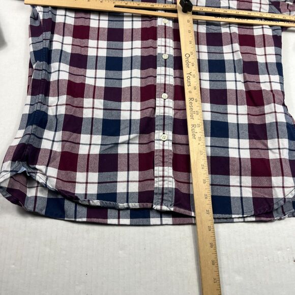 Bonobos Slim Fit Plaid Button Down Shirt Preppy Classic Fall Casual Work Large - Picture 7 of 11